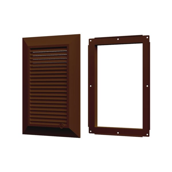 Kratka wentylacyjna DUO SMART 90x240 brązowa DOSPEL