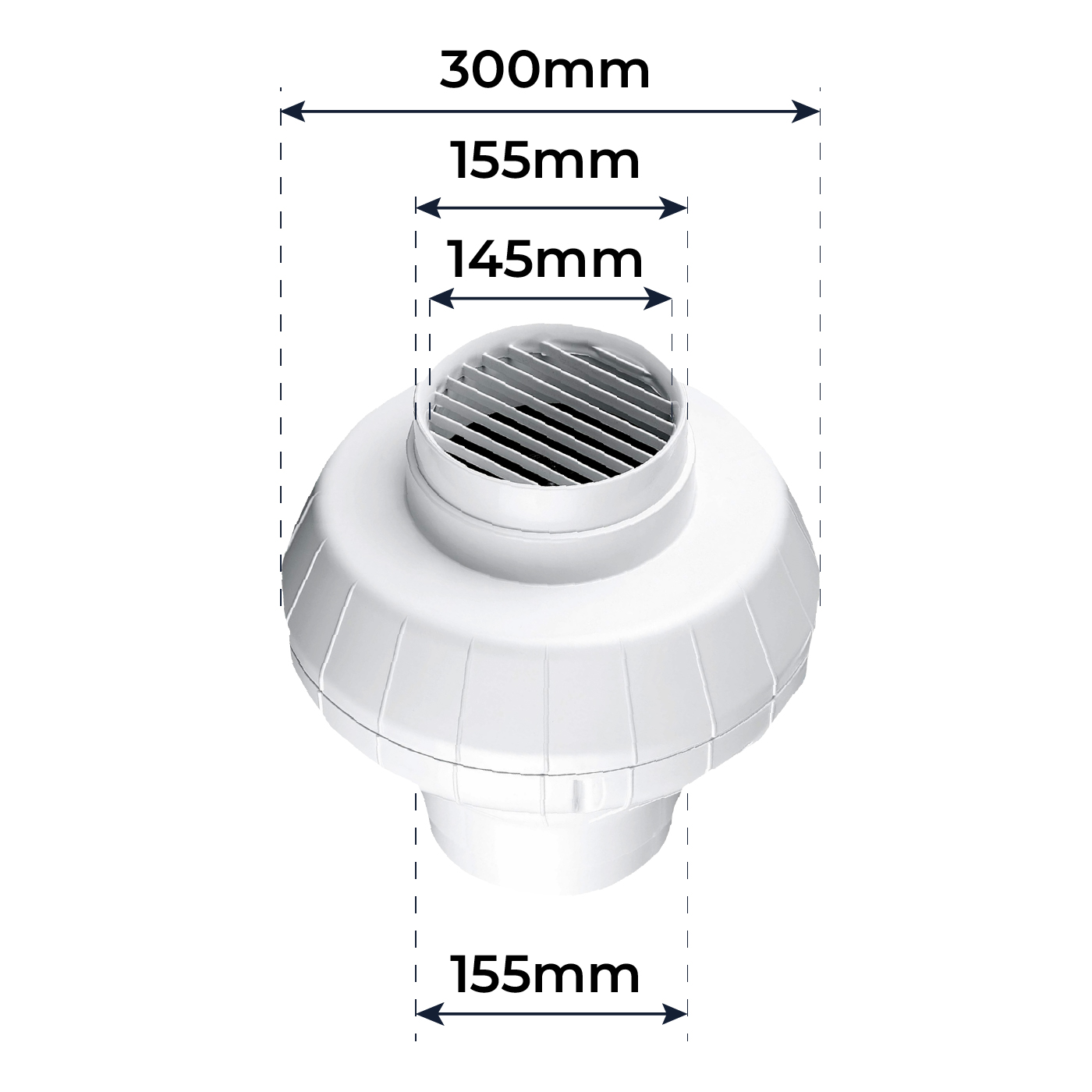 EURO 0 150/160 BLDC N.TESLA wentylator kanałowy / duct fan - obrazek 2