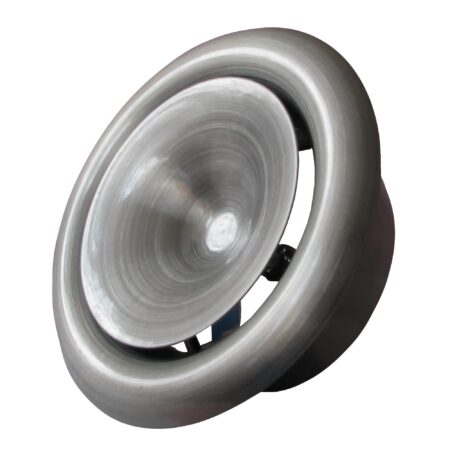 ## ANMN 160 (anemostat metalowy nawiewny SV /Srebrny)