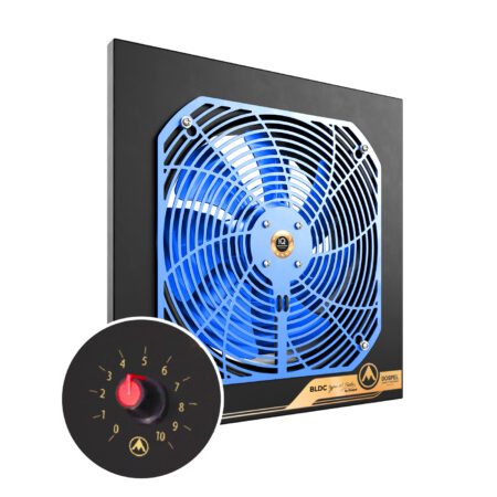 Wentylator osiowy nawiewny WOKS BLUE z silnikiem BLDC typu N. Tesla DOSPEL