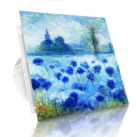 WENTYLATOR DOMOWY VERONI GLASS Ø100 – Blue Monet Kitchen