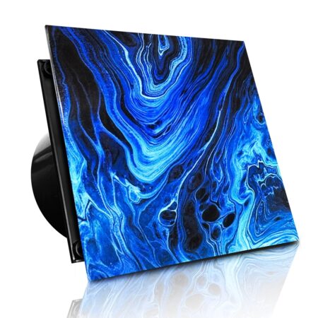 WENTYLATOR DOMOWY VERONI GLASS Ø120 - Dark Paint