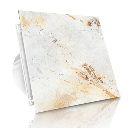 WENTYLATOR DOMOWY VERONI GLASS Ø120 - Orange Light