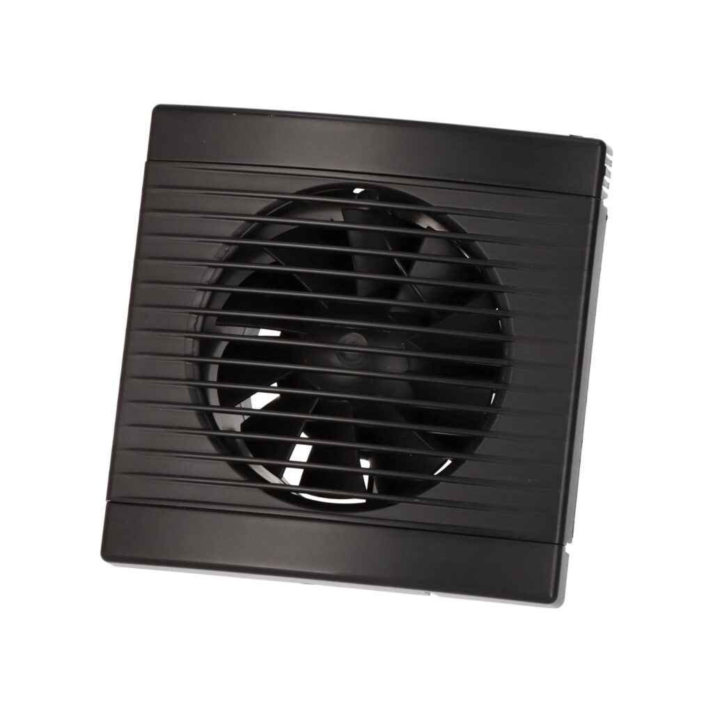 PLAY CLASSIC 100 WP Modern Black wentylator ścienny / wall fan
