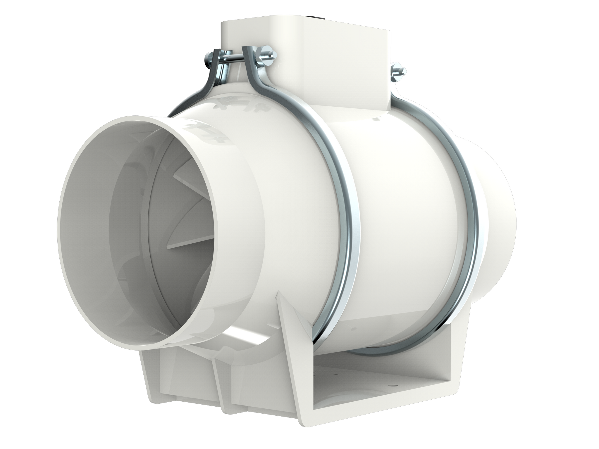 TURBO 125 wentylator kanałowy / duct fan - obrazek 3