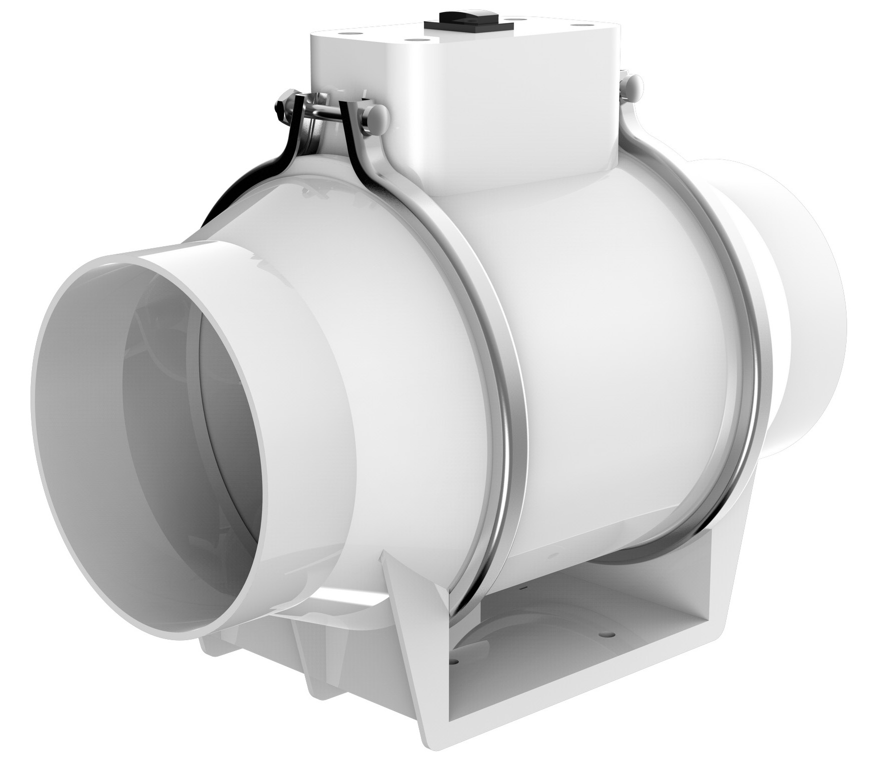 TURBO 125 wentylator kanałowy / duct fan - obrazek 4