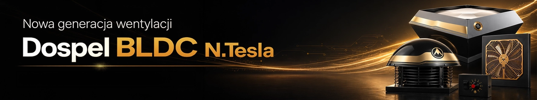Wentylatory BLDC N. Tesla
