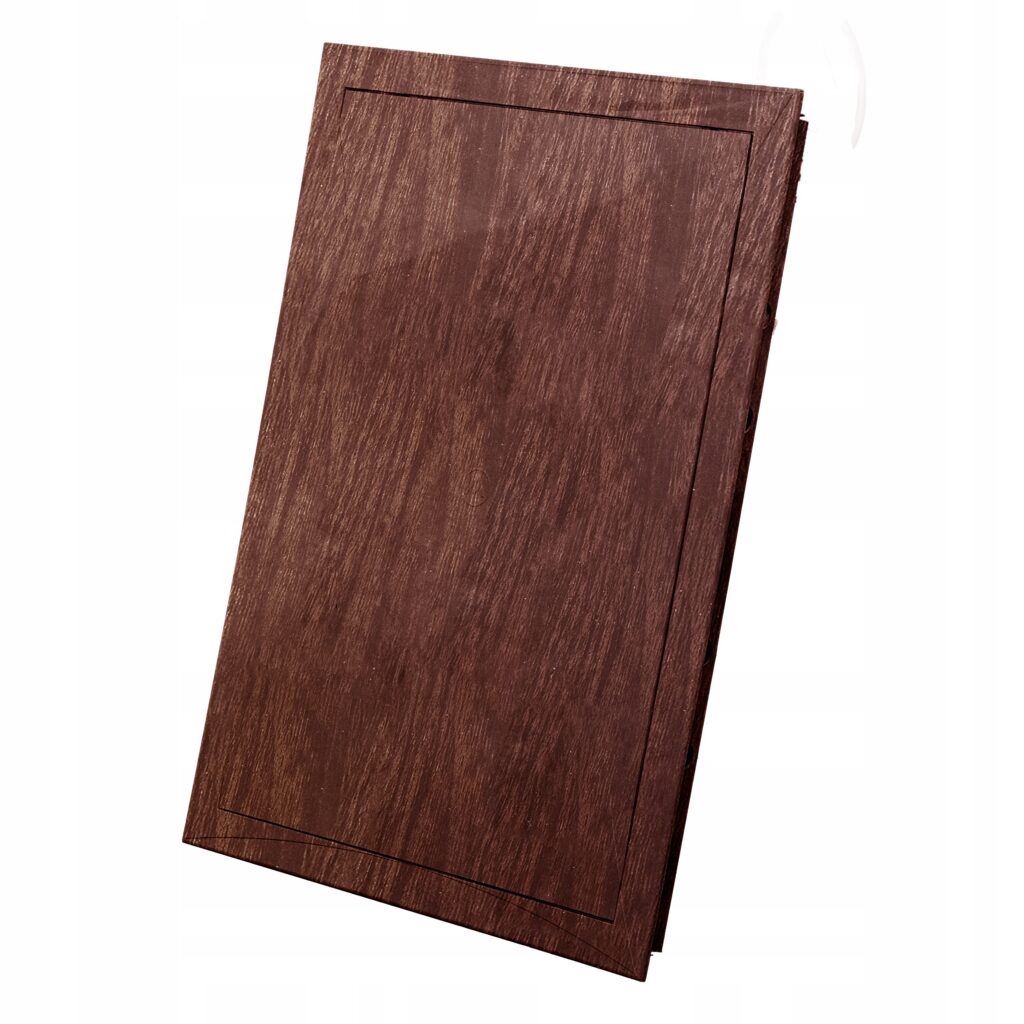Drzwiczki rewizyjne 20x25 cm plastikowe wzór drewna PCV Dospel